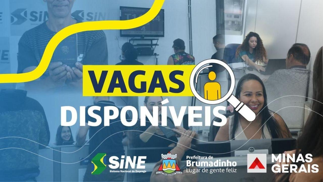 Sine disponibiliza mais 52 vagas de emprego para o cidadão nesta terça-feira (09)